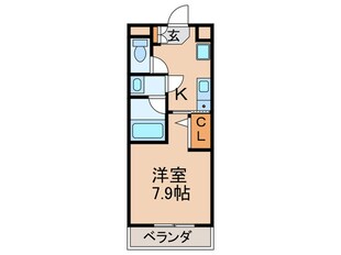 ヨシキビルの物件間取画像